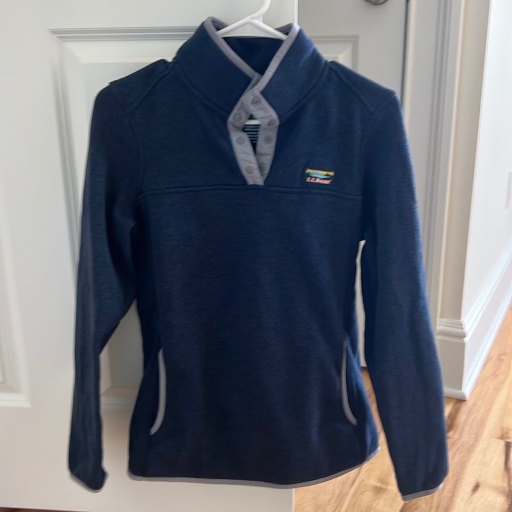 L.L. Bean fleece pullover